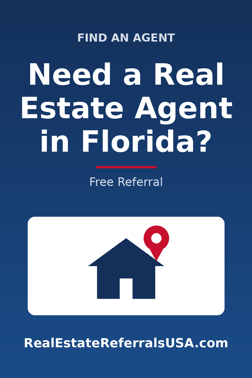 Need a Real Estate Agent in Florida? Free Referral