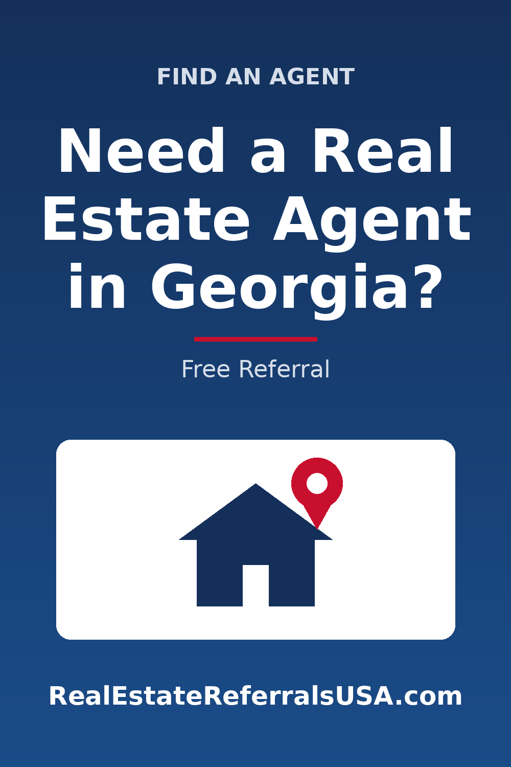 Need a Real Estate Agent in Georgia? Free Referral