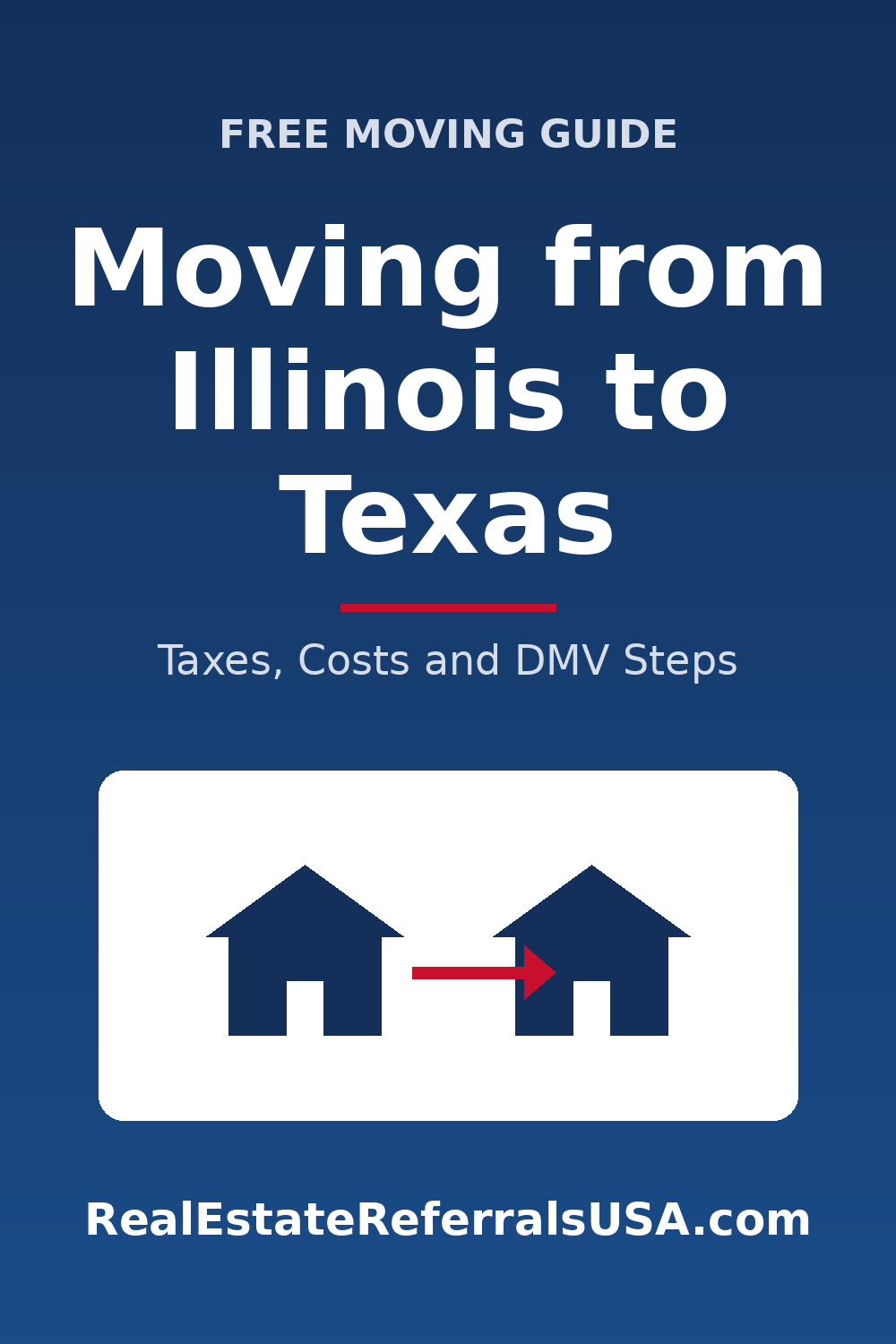 Moving from Illinois to Texas: Taxes, Costs and DMV Steps