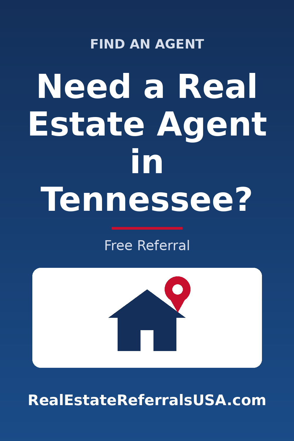 Need a Real Estate Agent in Tennessee? Free Referral